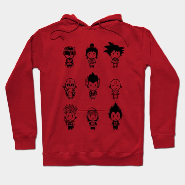 DBZ Chibi Hoodie by Superon